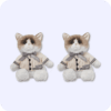 Folklore Cat Plush 2PCS